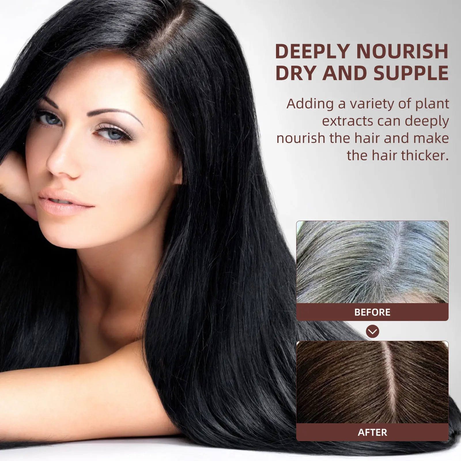 EELHOE Ginger Hair Soap Smooth Moisturizing Growth Hair Damaged Repair Gray White Hair Darkening Bar Anti Loss Cleansing Shampoo