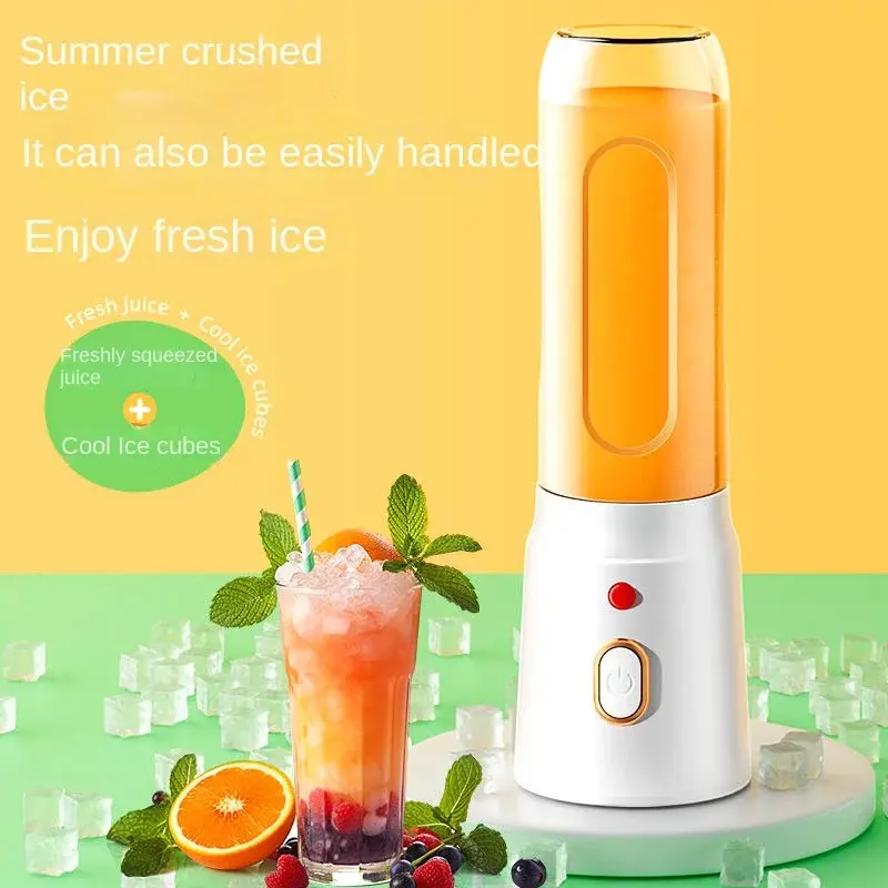 Portable Kitchen  Blender Wireless Electric Fruit Juicer Machine For Orange Ice Crushing 10 Blades Auxiliary Food Machine Mixer