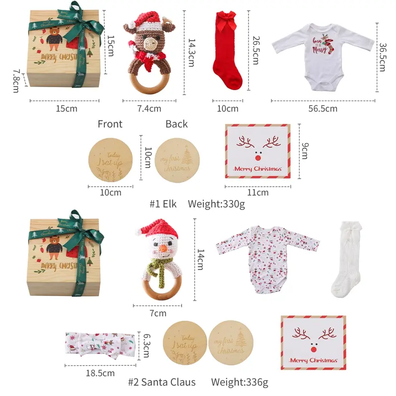1Set Newborn Christmas Bath Toy Monthly Milestone Cards Blanket Kid Photos Baby Christmas gift Baby Accessories Photography Prop