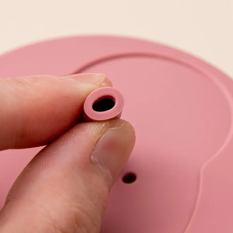 Baby Feeding Straw Bottle Sippy Cups Baby Silicone Double Handle Sippy Cups Children Anti-Hot Leakproof Cup Kids Mini Water Cups