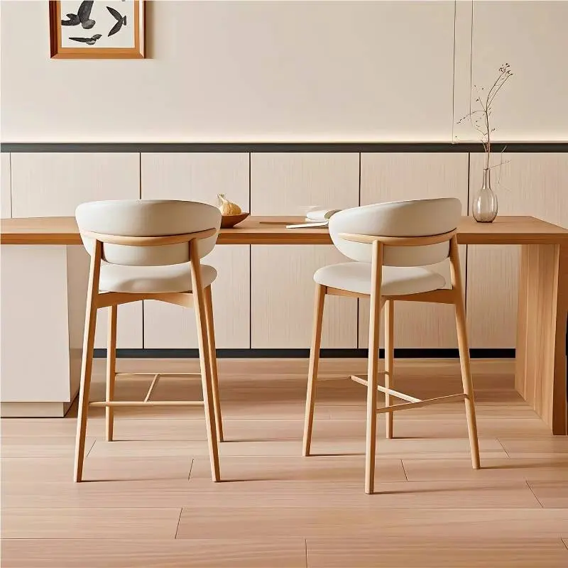 Industrial Kitchen Bar Stools Counter Minimalist Designer Outdoor Bar Stools Breakfast Island Taburetes De Bar Furniture