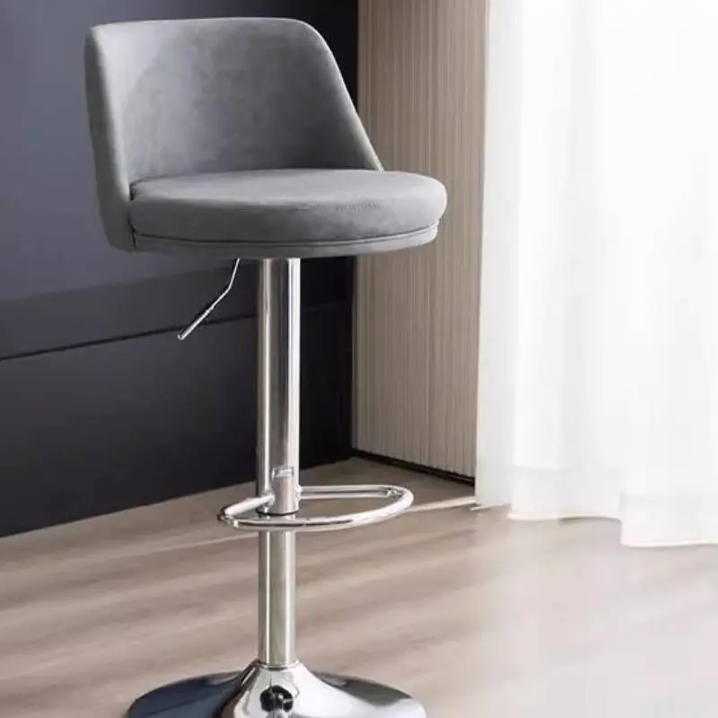 Cushions Adjustable Bar Chair Swivel Commercial Outdoord Breakfast Bar Chair Counter Elegant Sillas De Comedor Furniture