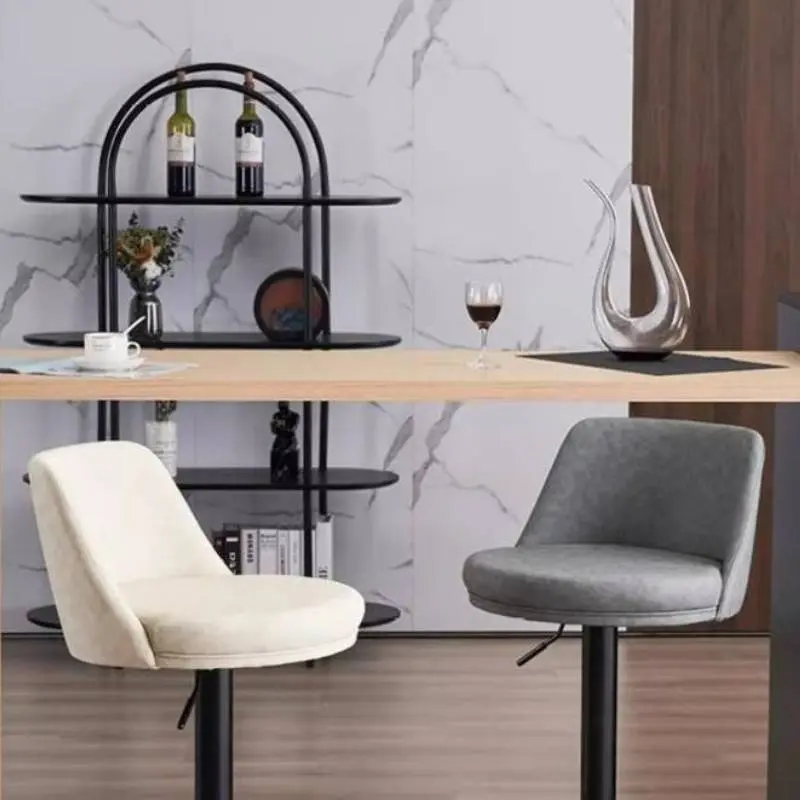 Cushions Adjustable Bar Chair Swivel Commercial Outdoord Breakfast Bar Chair Counter Elegant Sillas De Comedor Furniture