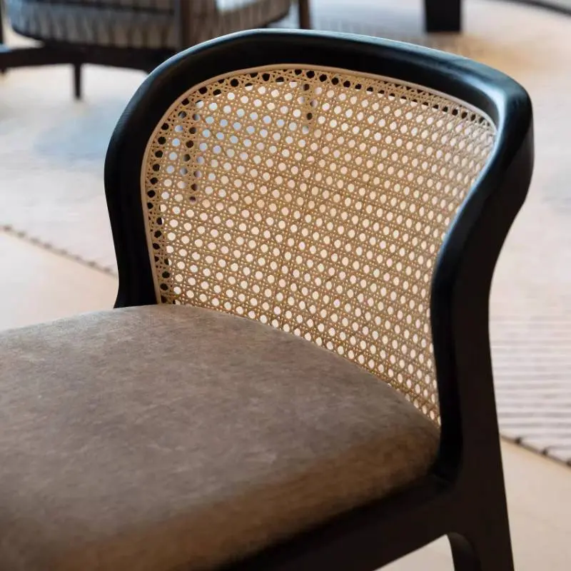 Woven Industrial Bar Stools Kitchen Minimalist Island Breakfast Bar Stools Modern Restaurant Sillas De Comedor Furniture
