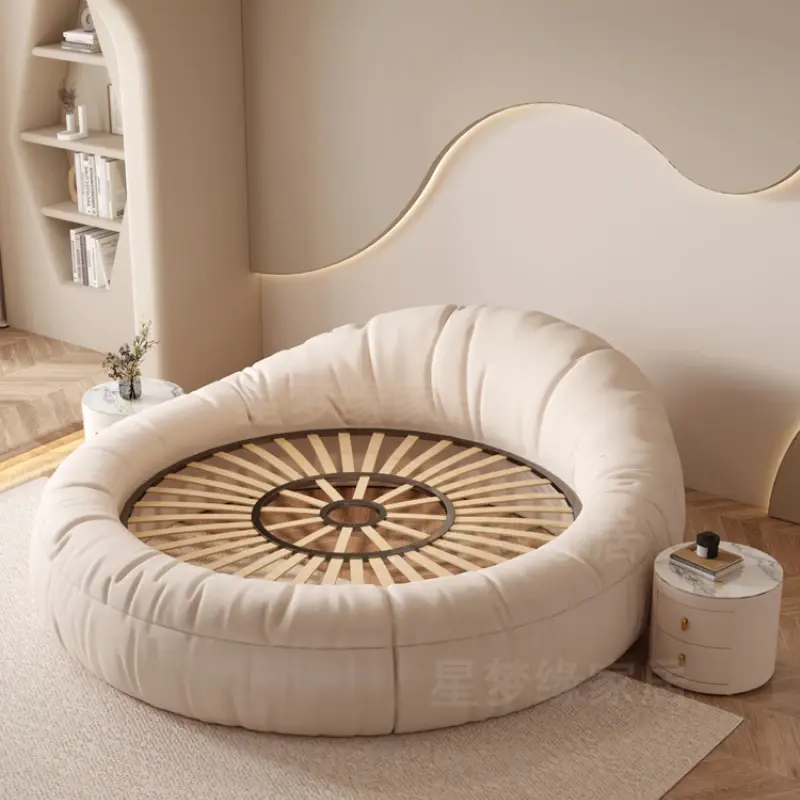 Design Princess Modern Double Bed Kids Loft Soft Modern Adults Double Bed Queen Mattress Bases Camas Twin Bedroom Furniture