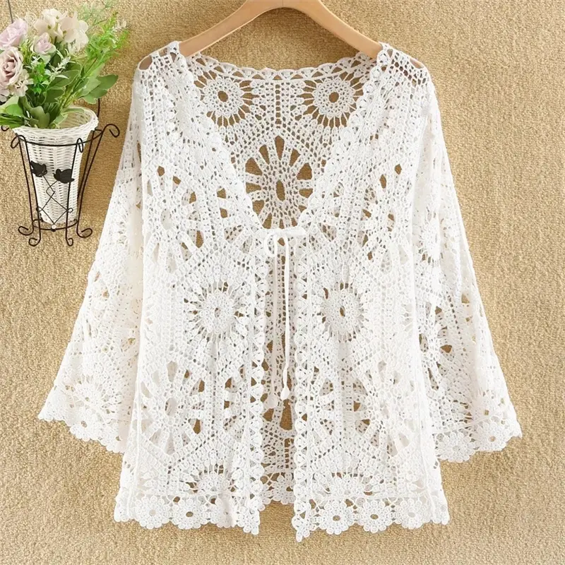 New 2025 Fashion Korean Cardigan Sweater Jacket Women  Loose shawl All-Match Sweater Female Elegant Knitwear Outerwear