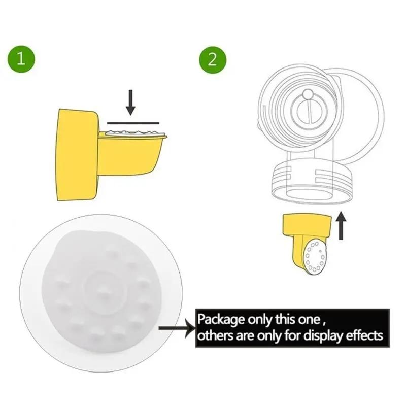 M76C Breastpump Membrane Replacement Breastfeeding Supplies Spare Valves for Swing & Repair Part