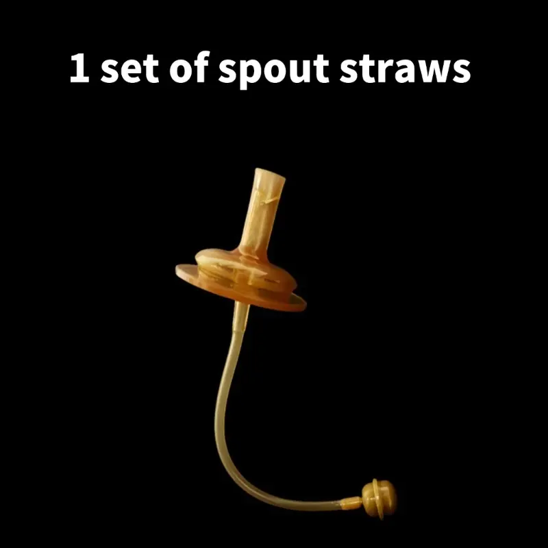 Baby Bottle Straw Cup Straw Accessories Replacement Wide Mouth Caliber Silicone Feeding Accessories for Baby pigeon Bottles