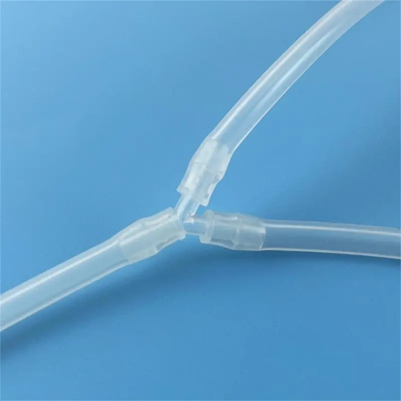 Breast Pump Milk Collector Connector Y Tube Connection Adapter Part for Baby Feeding Tool Hose Connector Breast Accessory