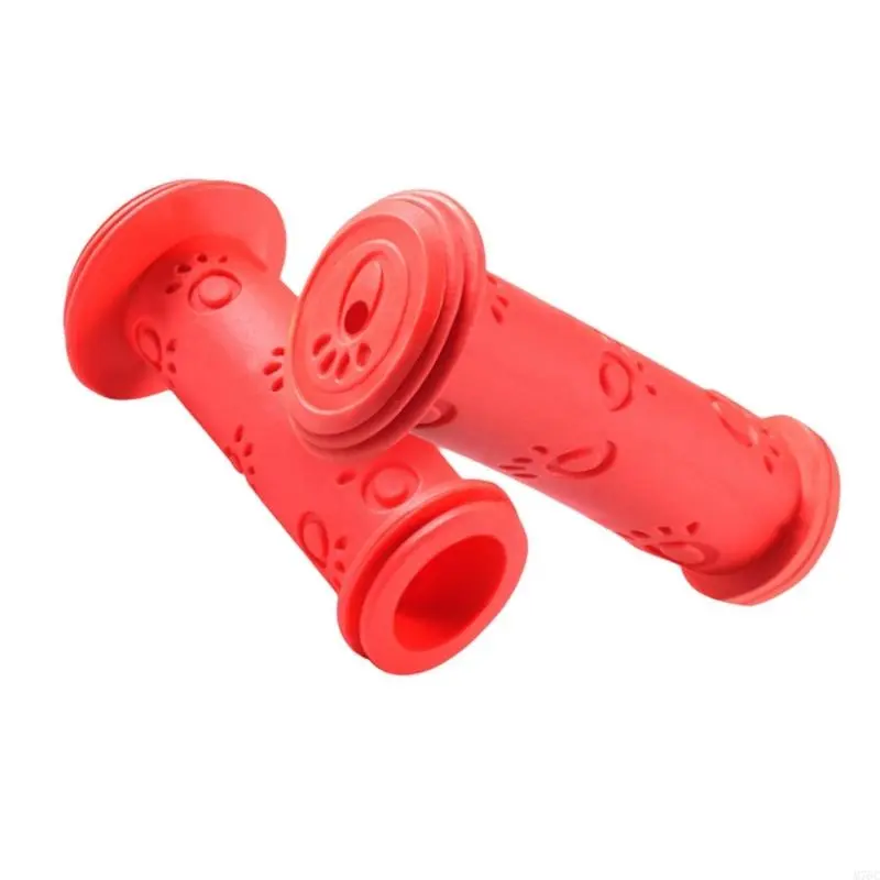 1 Pair Rubber Bike Bicycle Handle Bar Grips Anti-slip Waterproof Tricycle Scooter Handlebar For Kids Child Cycling Handle Bars