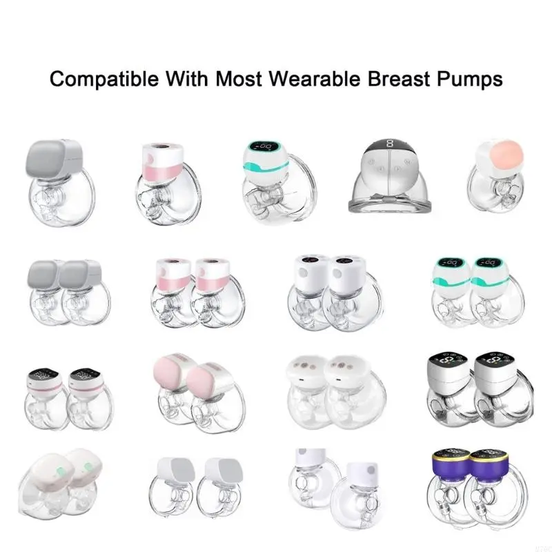 for S9/S12 Breast Pump Silicone Valves Prevent Backflow Replacement Duckbill Valves for Breast Pump Simple Installation