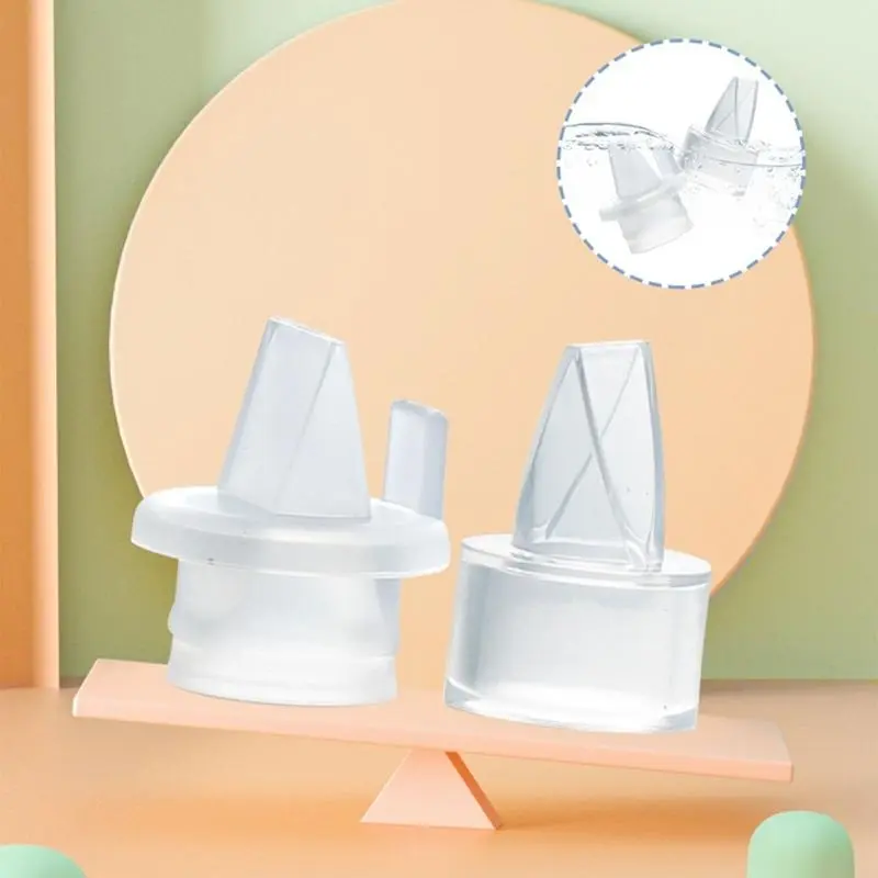 M76C Duckbill Valves Solid Color Backflow for Protection Breast Pump Breastfeeding Accessories Duckbill for Valve Breast Pump