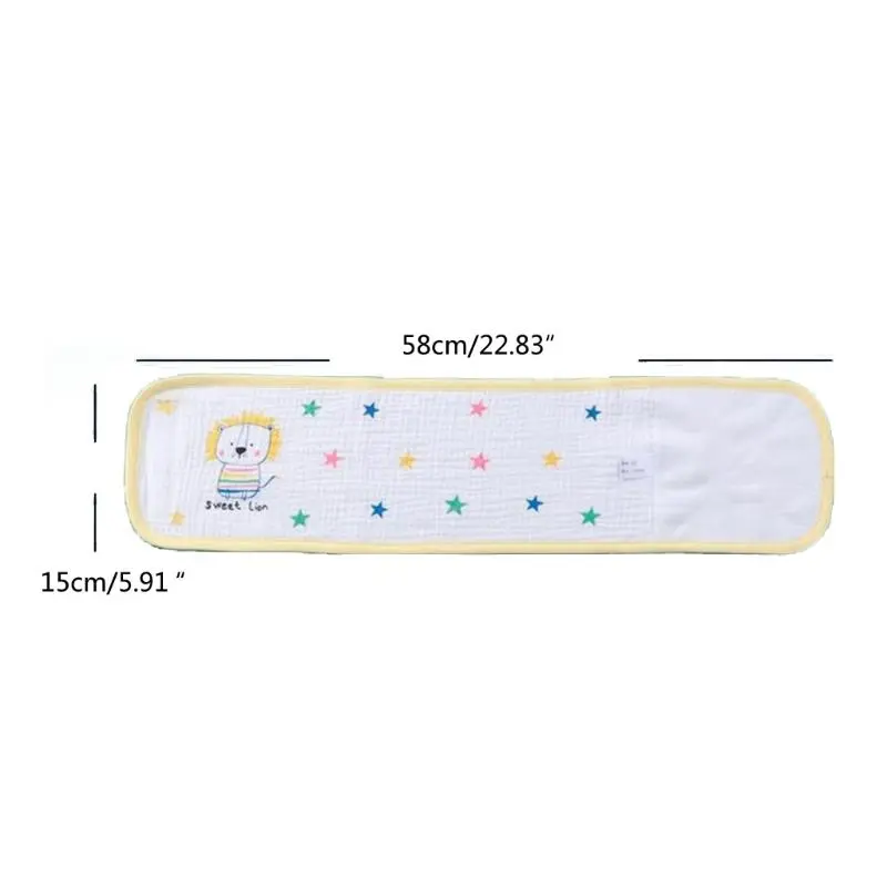 M76C Baby Umbilical Cord Belt Cartoon Printed Infant Belly Binder Newborn Shower Gift
