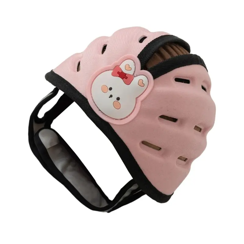 Baby Safety Helmet Protections Hat Cartoon Bumpers Hat Security Breathable Hat for Toddler Walking Crawling Kids Cap