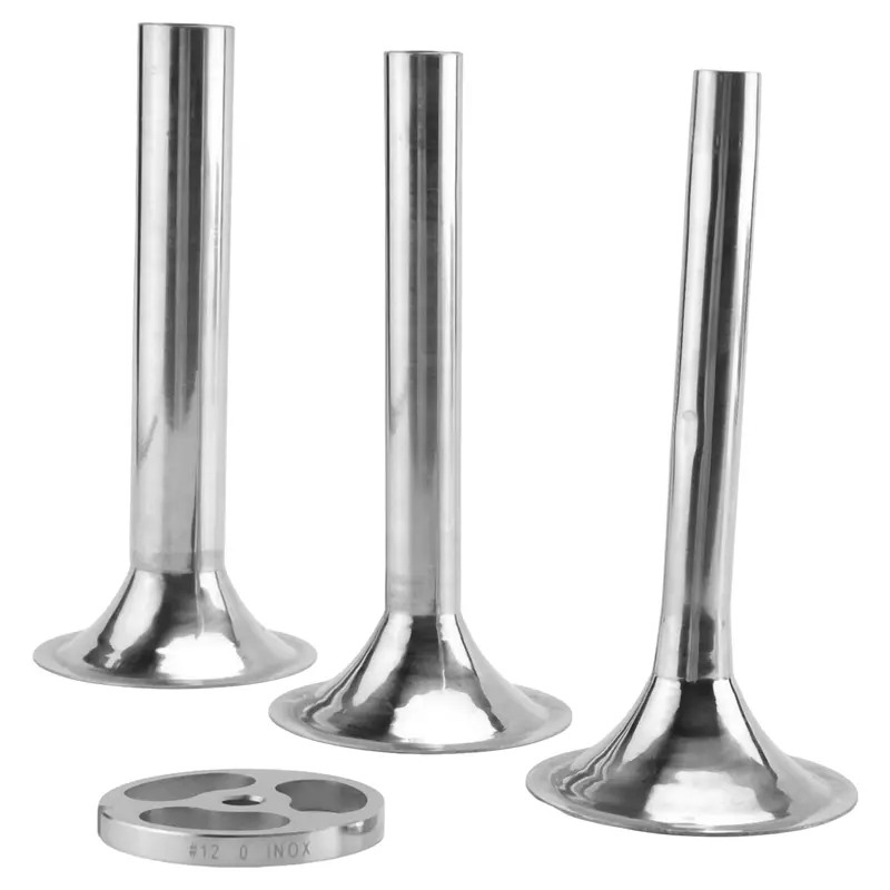HGHO Stainless Steel Meat Grinder Hole Plate For 12 Type Meat Grinder Blade Net Knife Canister Intestine For Kitchen Aid