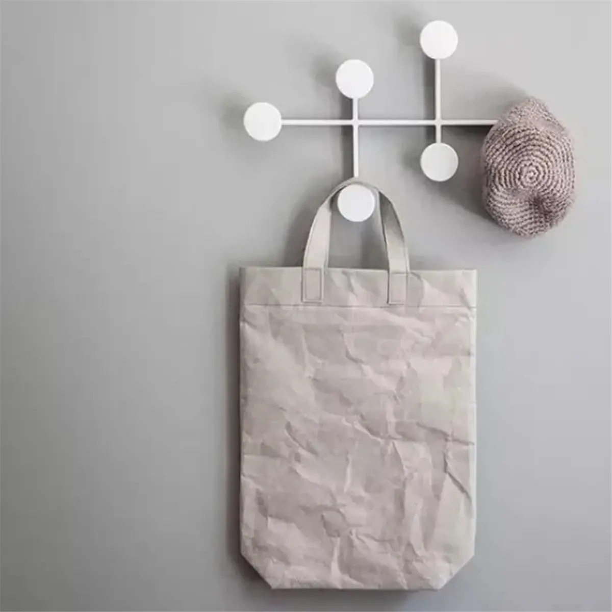 New Nordic Wall Hanger Clothes Storage Organizer Coat Metal Multifunctional Hanger Entrance Wall Decoration A