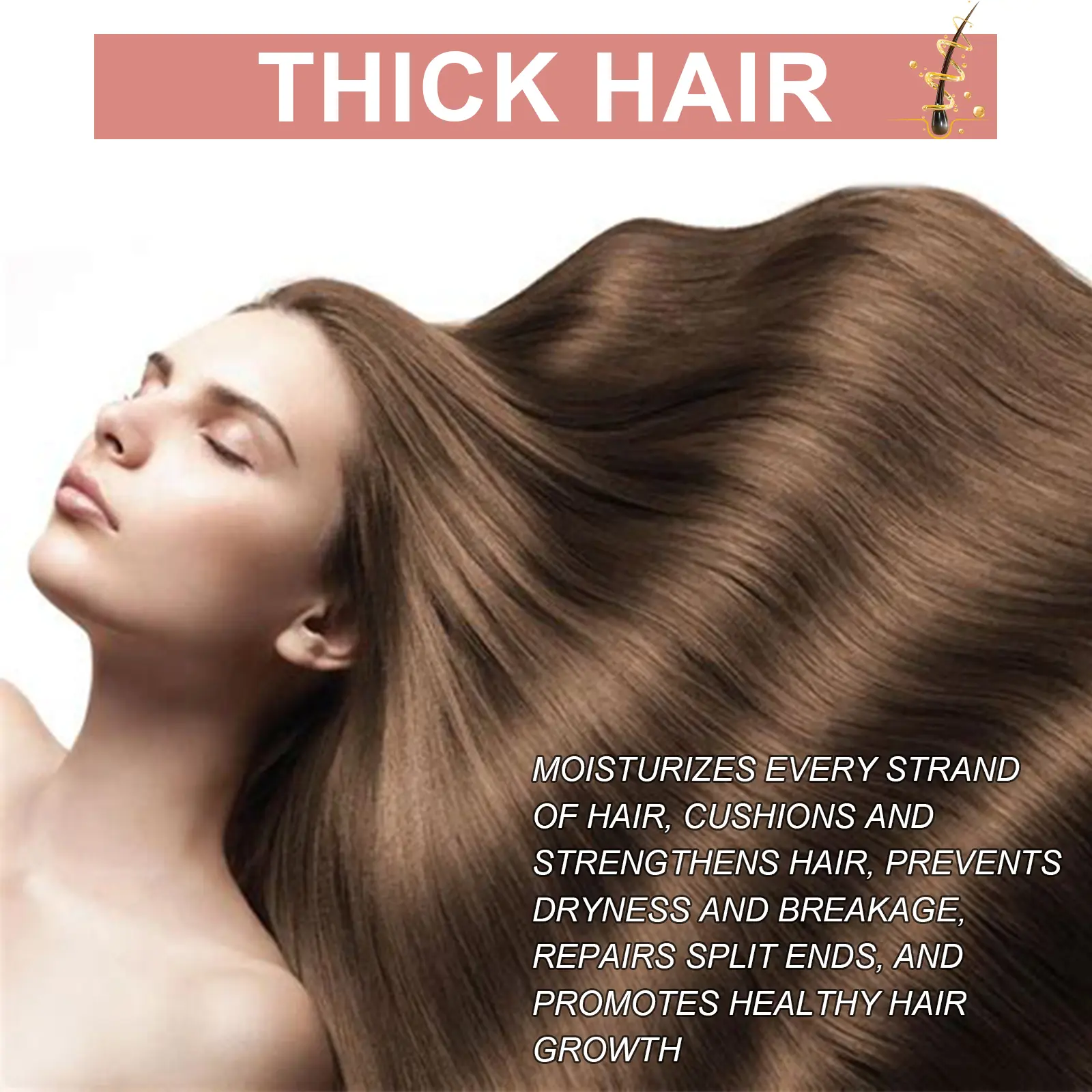 Premium Hair Care Amps For Hair conditioning and repair,Improves Texture And Repairs Damaged Hair For Cleaning Healthy Hair Oil