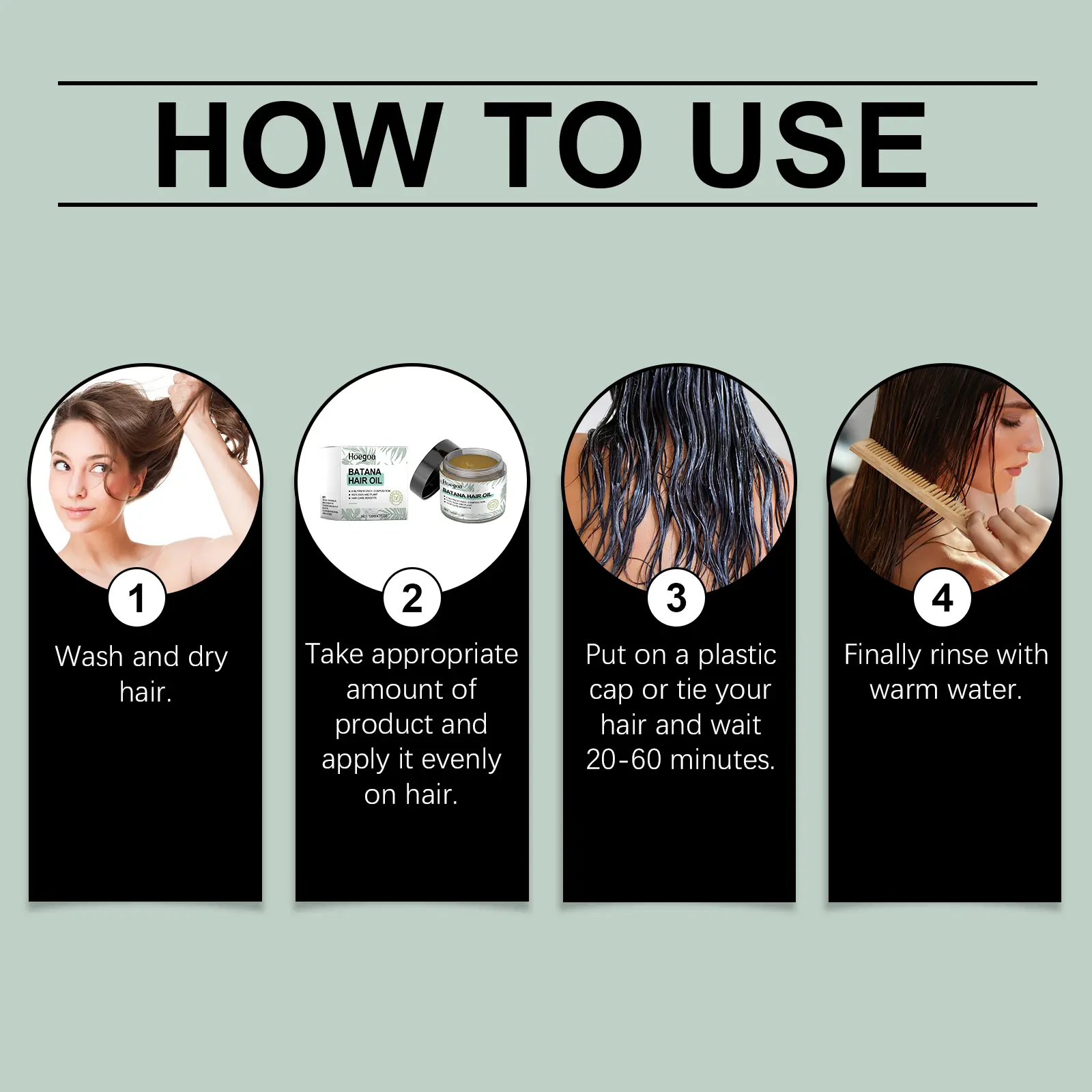 Hair Growth Batana Oil Promotes Hair Growth Batana Oil, Promotes Thick Hair For Men And Women Hair Growth Oil,120g