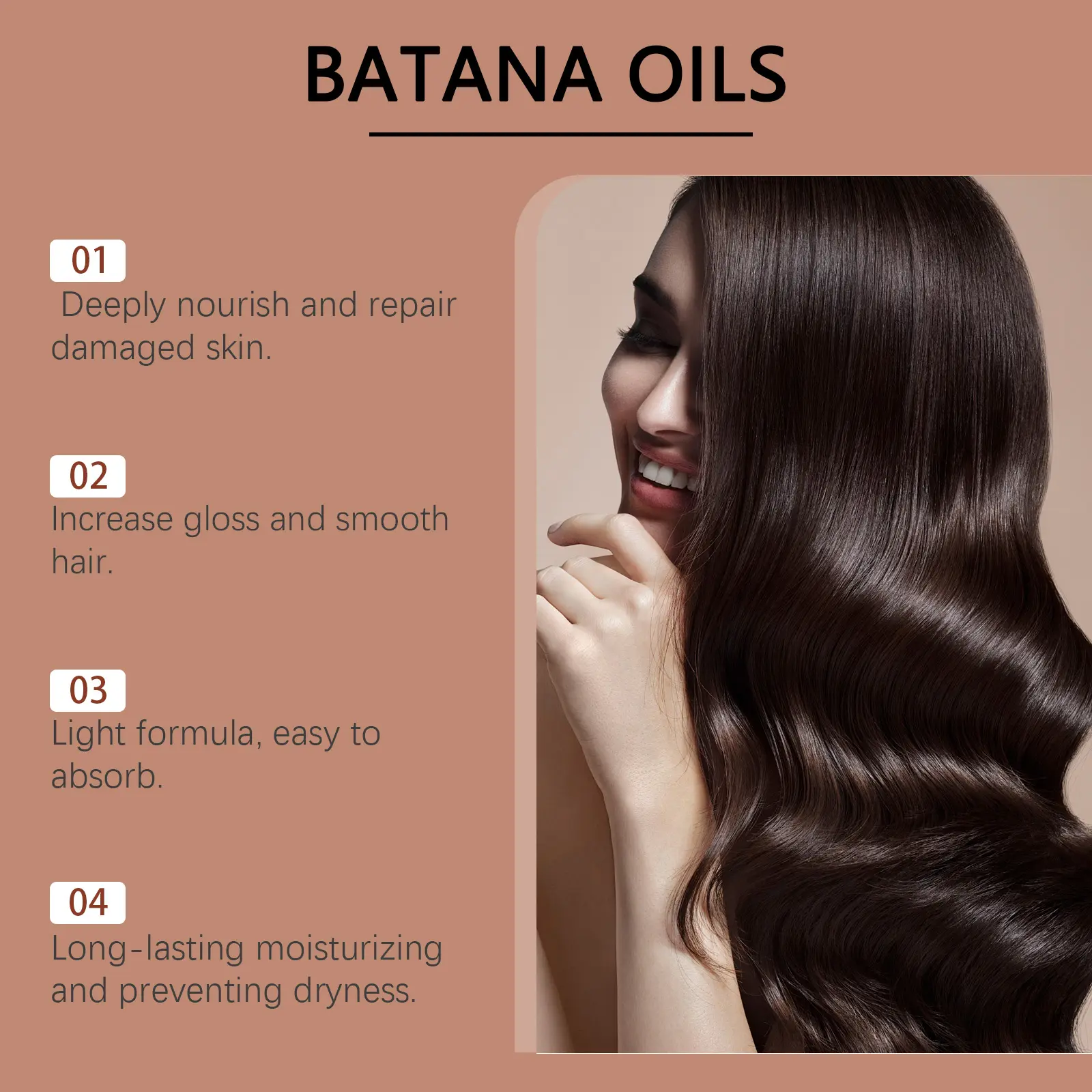 Natural Batana Oil Hair Conditioner Hair Treatment, Mask,Moisturizer For Root Health, Repair, And Thicker, Healthier Hair 120ml