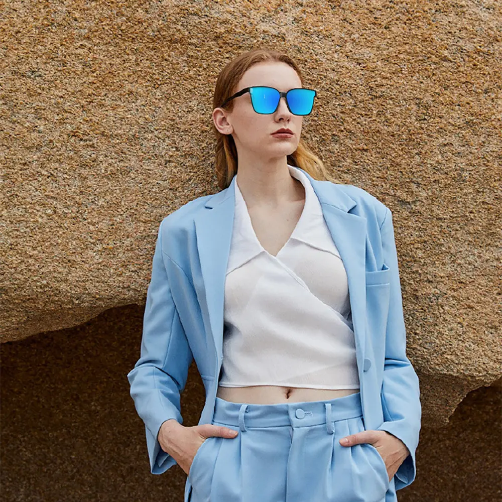 Smart Glasses Headset Wireless Bluetooth Sunglasses Outdoor Sport earphone Calling Music Men Women Fashion Anti-Blue Eyeglasses