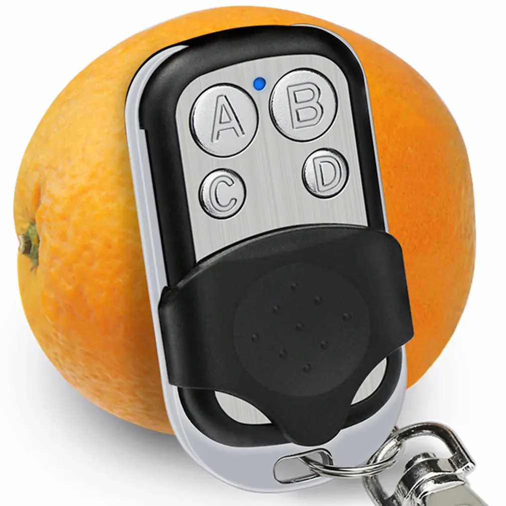 433MHZ Copy Remote Control Auto 4 Channe Code Garage Gate Door Opener Remote Control Duplicator Cloning Code Car Key