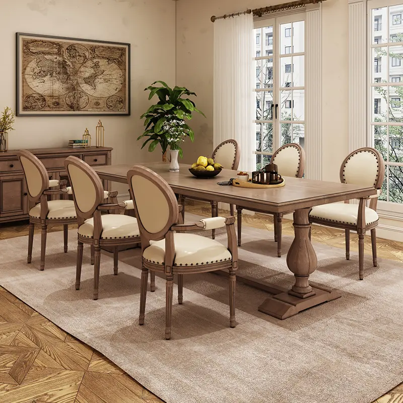 Restaurant Nordic Dining Tables Square Party House Luxury Salon Dining Tables Living Room Kitchen Stoly Do Jadalni Furniture