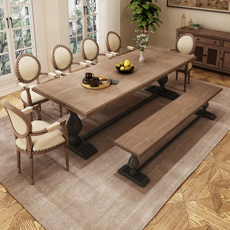 Restaurant Nordic Dining Tables Square Party House Luxury Salon Dining Tables Living Room Kitchen Stoly Do Jadalni Furniture