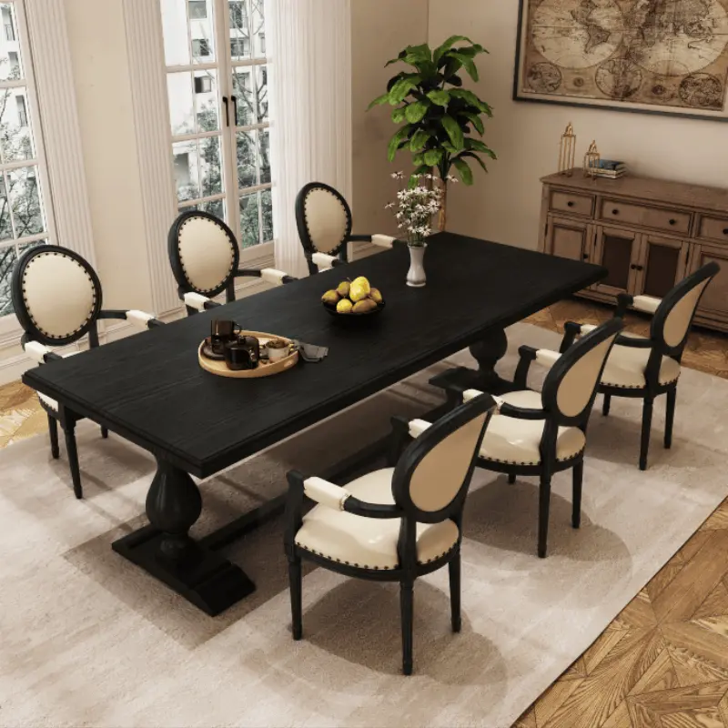 Restaurant Nordic Dining Tables Square Party House Luxury Salon Dining Tables Living Room Kitchen Stoly Do Jadalni Furniture