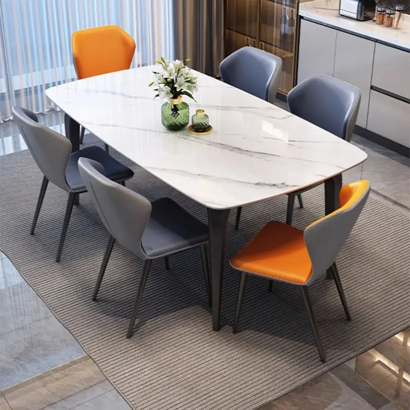 Restaurant Nordic Dining Tables Square Design Living Room Dining Tables Salon Luxury Modern Stoly Do Jadalni Furniture Home