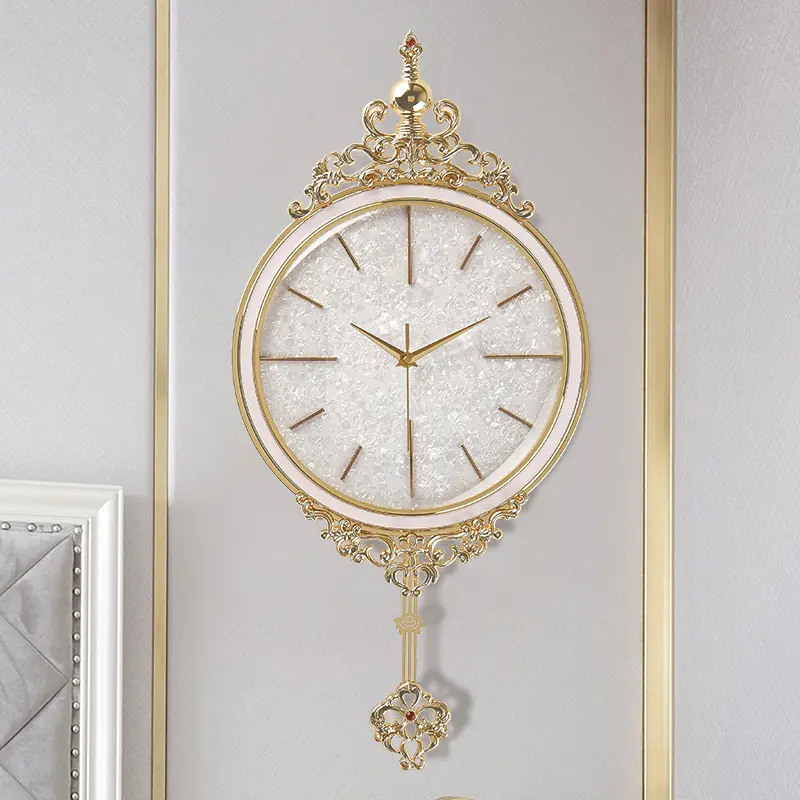 Aesthetics Light Luxury Wall Clocks Nordic Elegant Modern Design Wall Clock Home Bedroom Reloj Pared House Decor Accessories