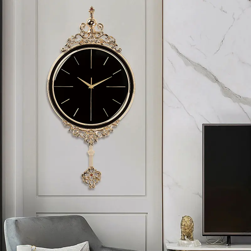 Aesthetics Light Luxury Wall Clocks Nordic Elegant Modern Design Wall Clock Home Bedroom Reloj Pared House Decor Accessories