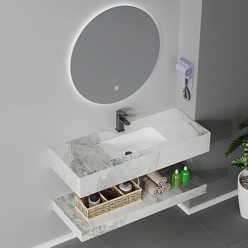 Wall Mounted Bathroom Cabinet Mirror Sink Vanities Organizer Bathroom Cabinet Space Saver Armario De Banheiro Home Furniture