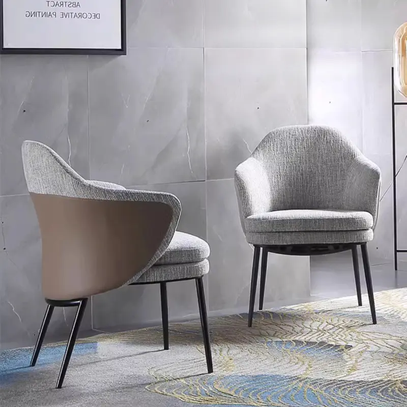 Italian Luxury Restaurant Dining Chair Armrest Modern Design Relaxing Wedding Chairs Living Room Sillas Para Comedor Furniture