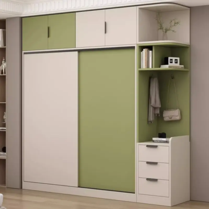 Ideas Organize Wooden Wardrobes Elegant Nordic Home Storage Bedroom Wardrobes Cupboard Luxury Quarda Roupra House Accessories