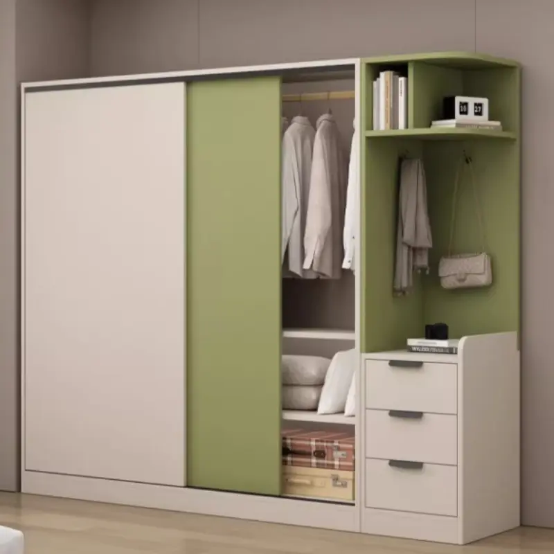 Ideas Organize Wooden Wardrobes Elegant Nordic Home Storage Bedroom Wardrobes Cupboard Luxury Quarda Roupra House Accessories