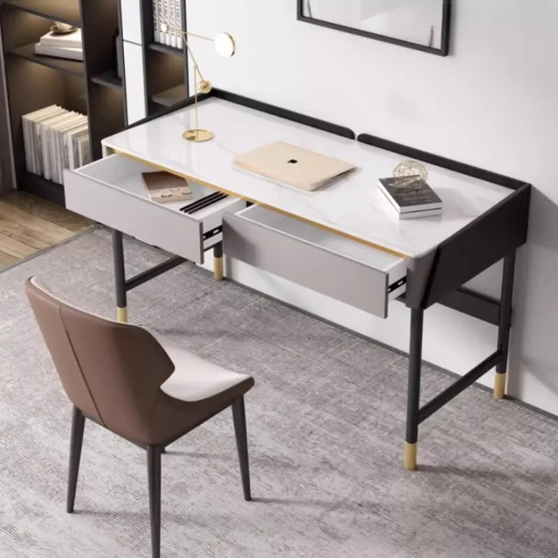Designer Home Luxury Office Desks Modern Storage Drawers Executive Studying Computer Desks Study Laptop Escritorio Furniture