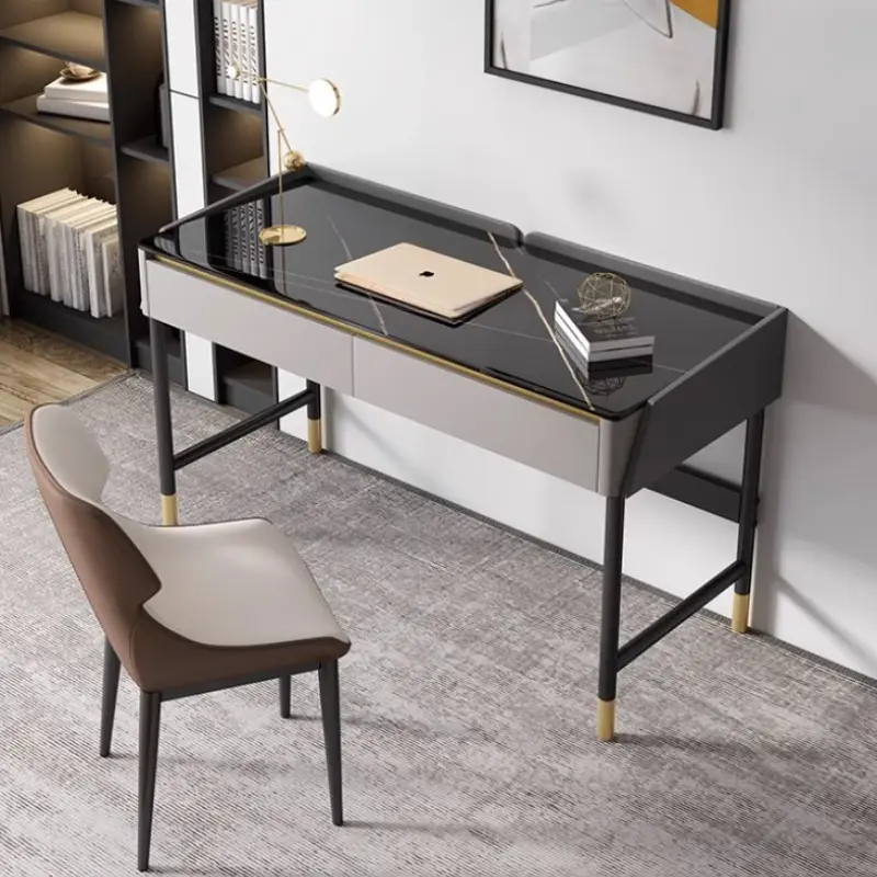 Designer Home Luxury Office Desks Modern Storage Drawers Executive Studying Computer Desks Study Laptop Escritorio Furniture