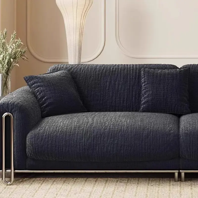 Love Seats Modern Sofas Nordic Minimalist Aesthetic Floor Lazy Sofa House 3 Seater Divani Per Soggiorno Furniture Living Room