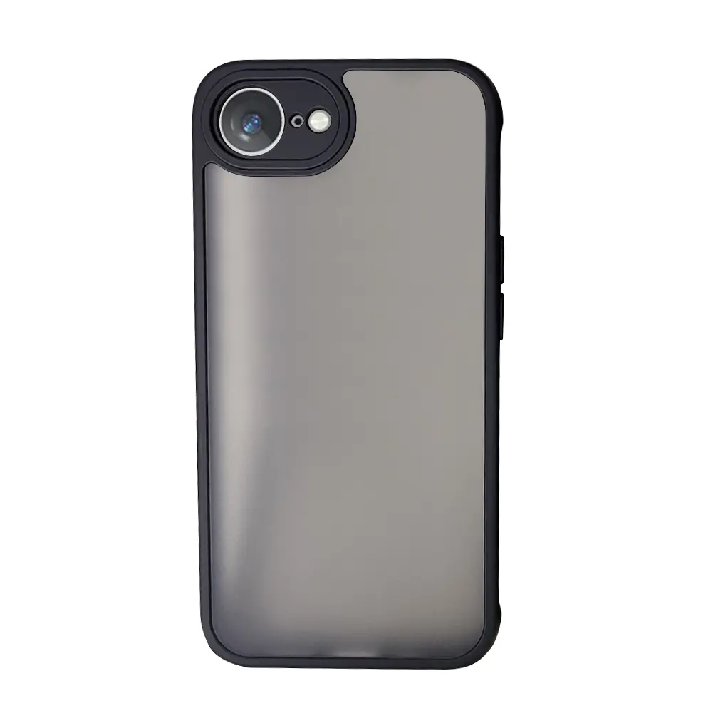 Frosted Translucent Case for iPhone 16E Matte Hard Cover Drop Protection Shockproof Frosted Translucent Phone Cover Anti-Scratch