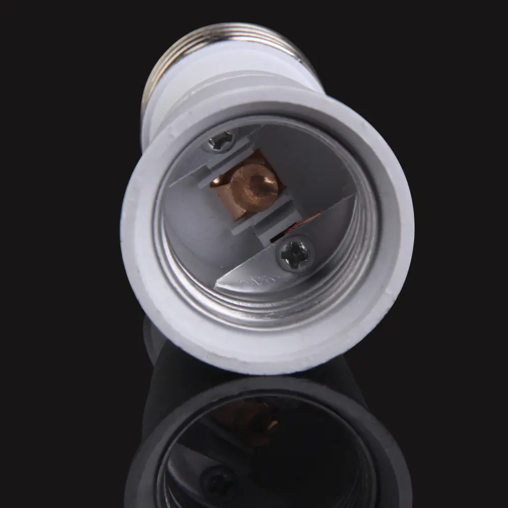 E27 Socket Extender Extension Socket Adapter 9.5cm Light Bulb Socket Extension E27 To E27 Standard Medium Base for Indoor