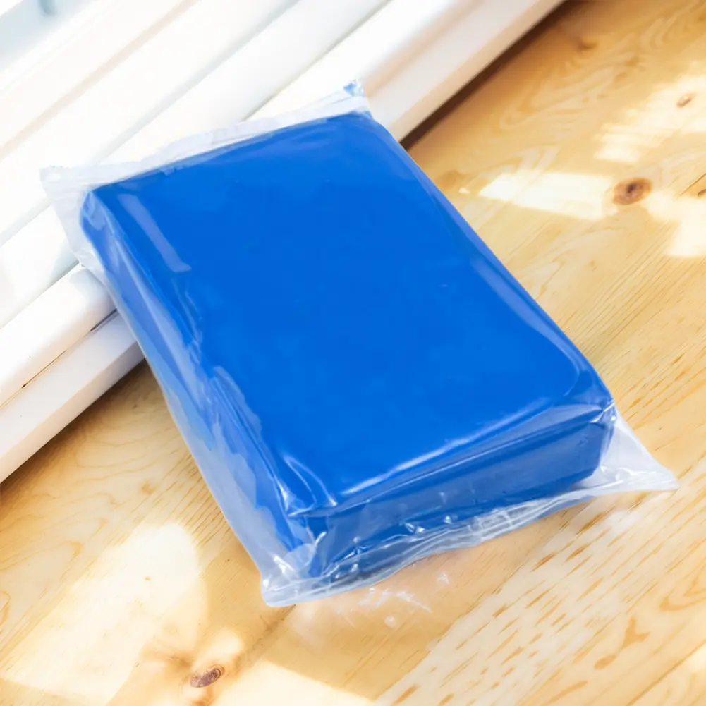 5Pcs Car Clay Bar Blue Vehicle Detailing Magic Cleaning Mud Car Cleaning Clay Bar Auto Detailing Cleaner Tool
