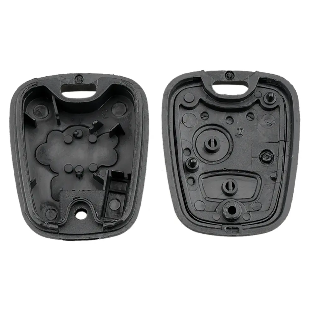 Practical Button Pad Replaceable ABS Button Key Shell Case Anti-collision Car Key Button Pad Wear-resistant for Peugeot 206