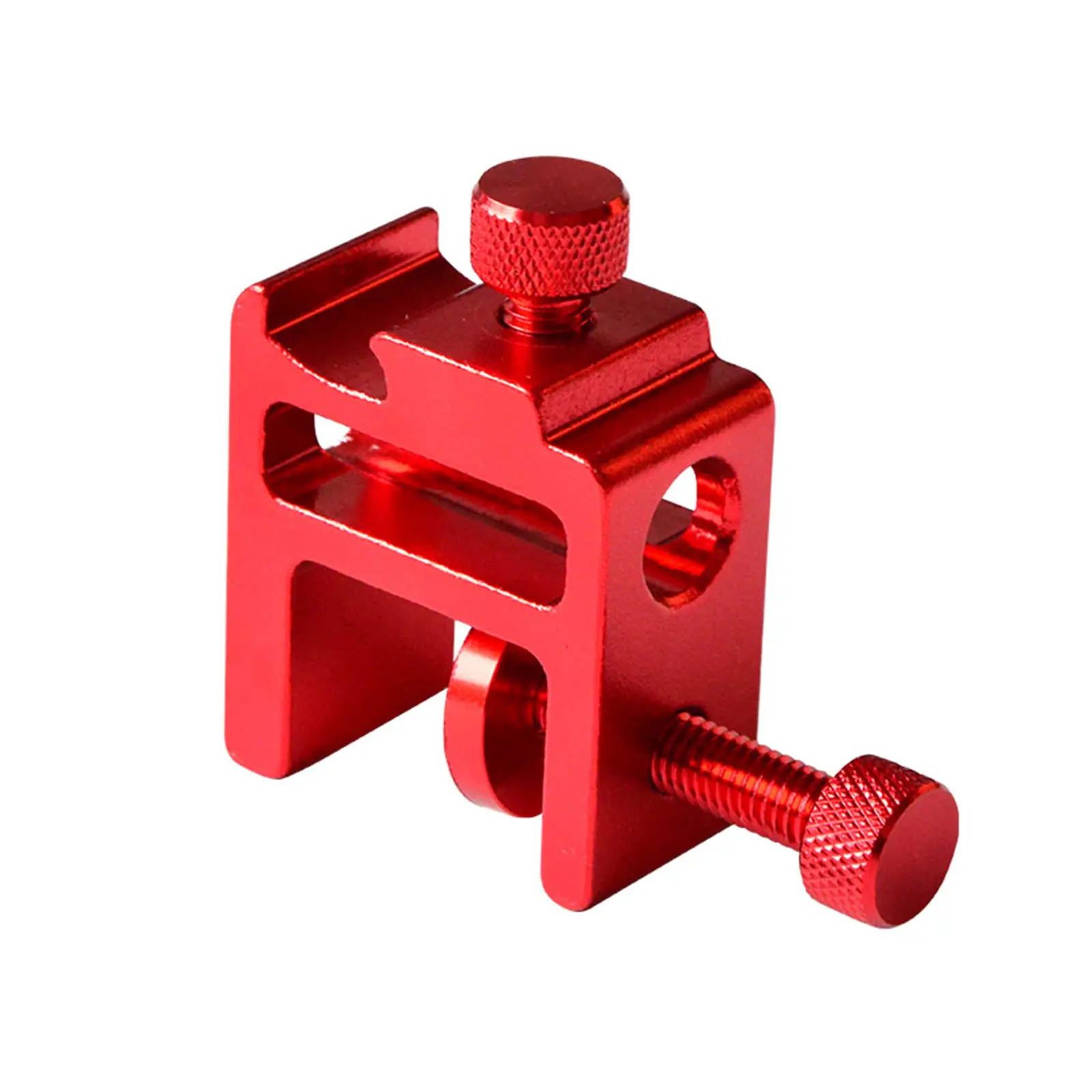 Light Pole Table Clamp Aluminum Alloy Pole Holder Table Clip Lantern Bracket Fixing Clip for Table Thickness Under 3cm