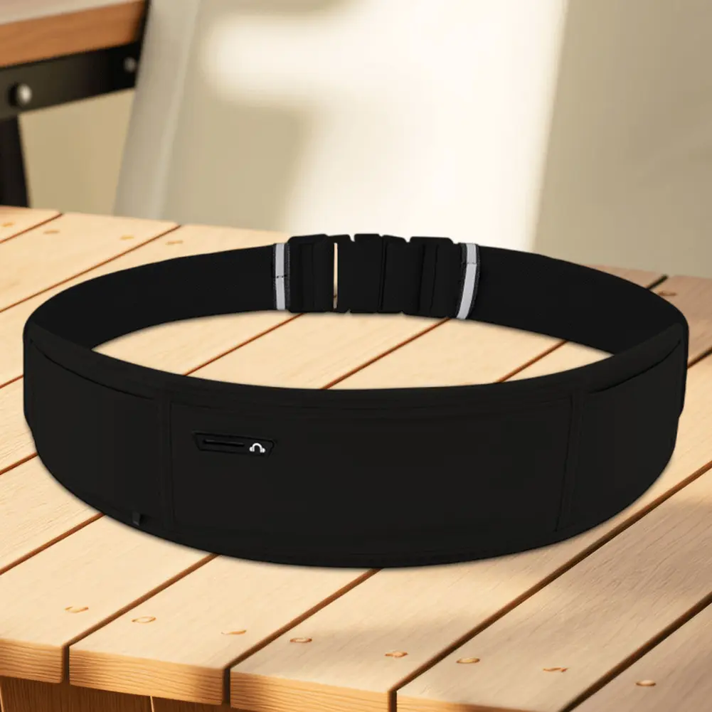 Fanny Pack Adjustable Waist Bag with Phone Holder Bottle Holder Jogging Pouch for Men and Women
