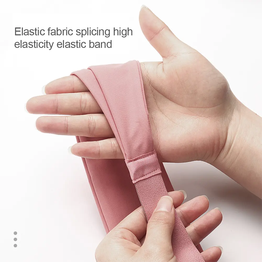 Sports Headband Fitness Hair Bands Moisture Wicking Exercise Sweatband Breathable Workout Sweat Bands for Yoga Tennis Basketball