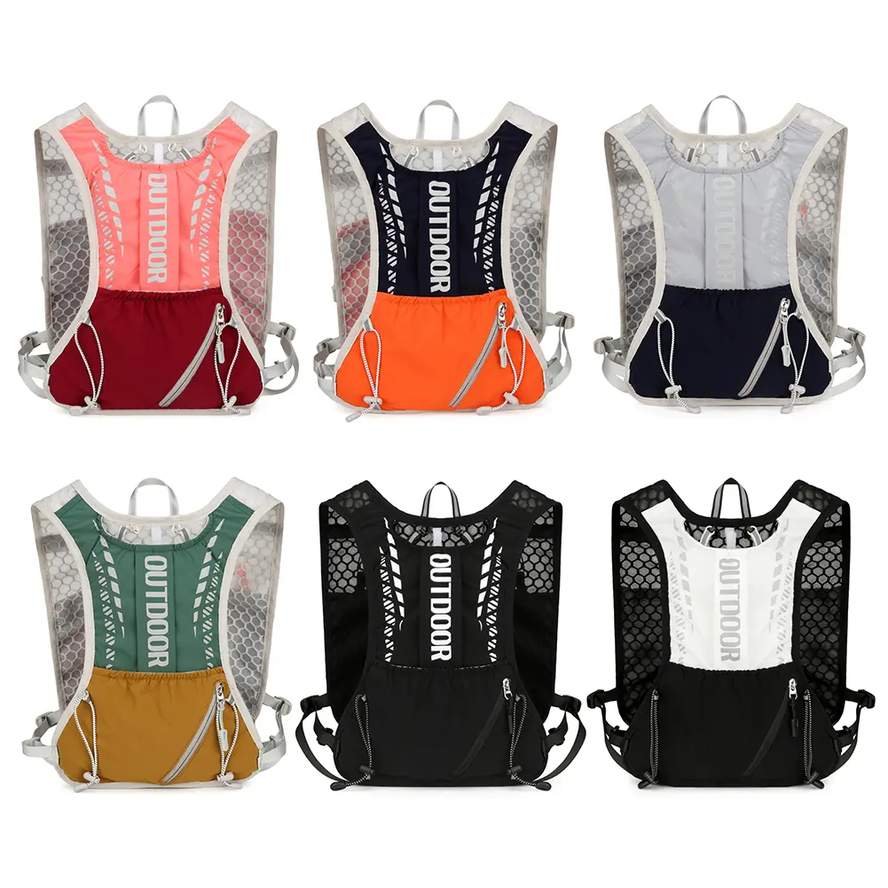 Hydration Running Vest Waterproof Lightweight Running Vest Breathable Hydrations Backpack for Hiking Trail Running