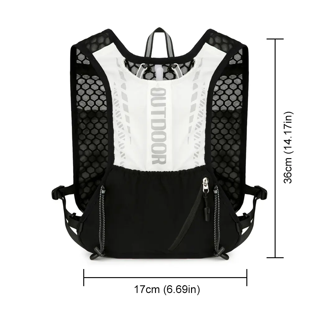 Hydration Running Vest Waterproof Lightweight Running Vest Breathable Hydrations Backpack for Hiking Trail Running