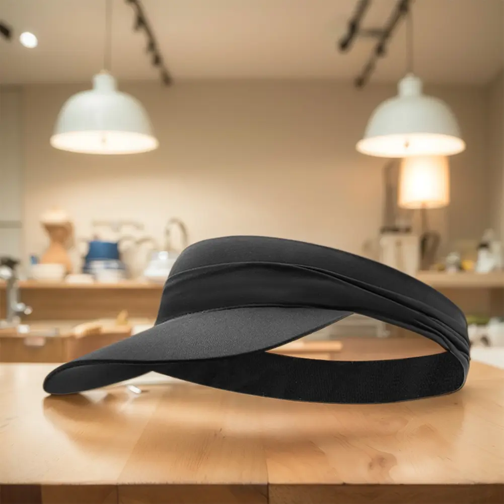 Sun Visor Hat Breathable Empty Top Hat Anti-UV Sun Protection Cap Quickly Dry Cool Sun Cap for Tennis Running