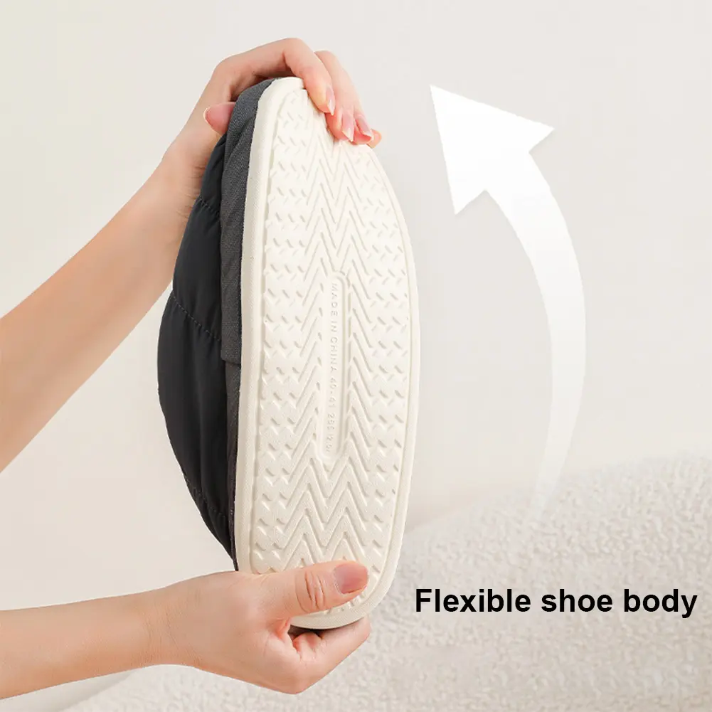 Women's Slippers Closed-back House Shoes Memory Foam Quilted Slippers Home Slippers for Indoor Outdoor