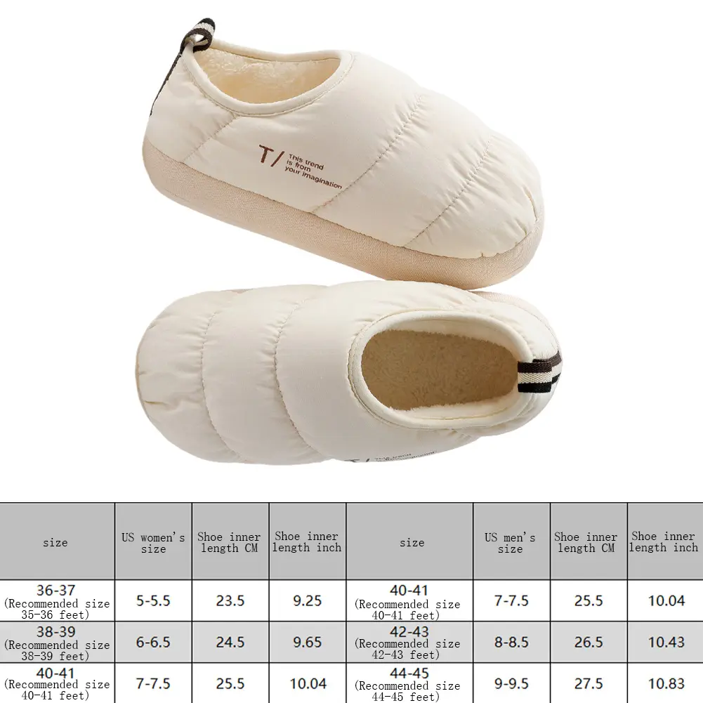 Women's Slippers Closed-back House Shoes Memory Foam Quilted Slippers Home Slippers for Indoor Outdoor